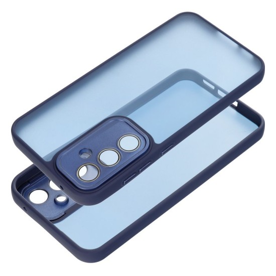 Variete Back Case priekš Samsung Galaxy A25 5G A256 - Tumši Zils - matēts silikona-plastikāta aizmugures apvalks / bampers-vāciņš