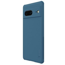 Nillkin Super Frosted Pro Shield Matte PC Mobile Cover priekš Google Pixel 7 Pro 5G - Zils - plastikas aizmugures apvalks / bampers-vāciņš