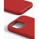 iDeal of Sweden Silicone Back Case priekš Apple iPhone 15 - Red - silikona aizmugures apvalks / bampers-vāciņš