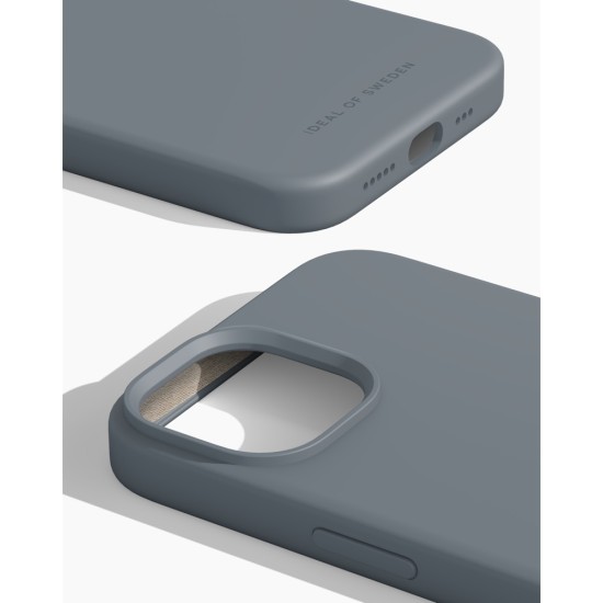 iDeal of Sweden Silicone SI23 Back Case priekš Apple iPhone 14 - Midnight Blue - silikona aizmugures apvalks / bampers-vāciņš