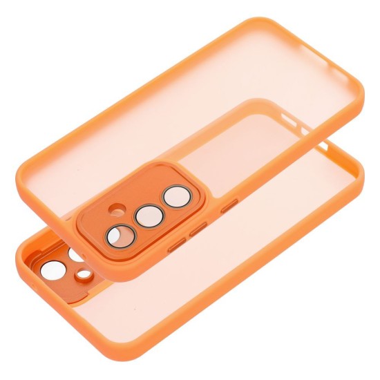 Variete Back Case priekš Samsung Galaxy A15 4G A155 / A15 5G A156 - Oranžs - matēts silikona aizmugures apvalks / bampers-vāciņš