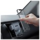 Baseus (SUYK000101) Easy Control Air Vent Car Holder - Melns - Universāls stiprinājums turētājs auto ventilācijas režģa