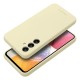 Roar Cloud-Skin Silicone Case (Microfiber Soft Touch) priekš Apple Iphone 15 - Gaiši Dzeltens - matēts silikona aizmugures apvalks (bampers vāciņš)