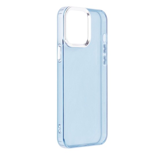 Pearl Back Case priekš Apple Iphone 14 Pro - Gaiši Zils - silikona-plastikas aizmugures apvalks / bampers-vāciņš