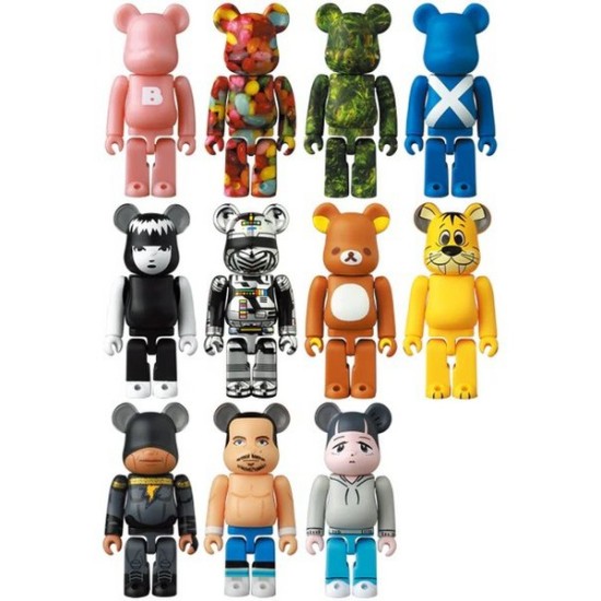 100% Bearbrick Blindbox series 45 by Medicom Toys - ABS plastmasas figūriņa