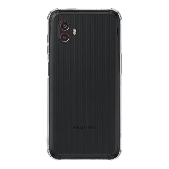 Tactical TPU Plyo Back Case priekš Samsung Galaxy Xcover 7 G556 - Caurspīdīgs - silikona aizmugures apvalks / bampers-vāciņš