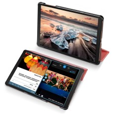 Dux Ducis Domo series priekš Samsung Galaxy Tab S9 FE+ X610 / X616 - Rozā Zelts - sāniski atverams maciņš ar magnētu un stendu