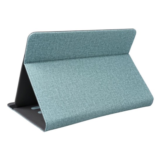 Mellow Universal Book Case priekš 10 inch Tablet PC - Zaļš - Universāls sāniski atverams maks planšetdatoriem ar stendu