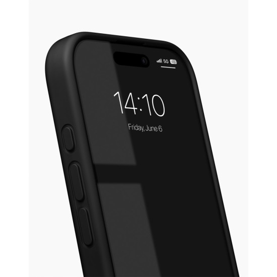 iDeal of Sweden Silicone Back Case для Apple iPhone 16 Pro Max - Black - силиконовый чехол-накладка / бампер-крышка