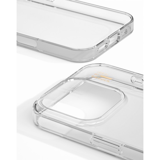 iDeal of Sweden Clear Back Case priekš Apple iPhone 16 Pro Max - Clear - silikona aizmugures apvalks / bampers-vāciņš