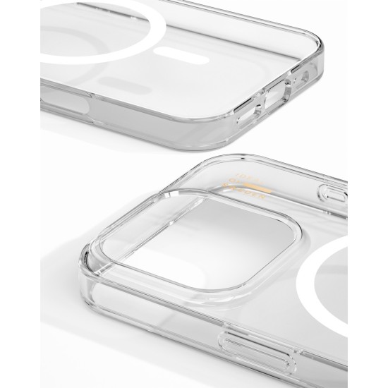 iDeal of Sweden Clear MagSafe Back Case для Apple iPhone 16 Pro - Clear - силиконовый чехол-накладка / бампер-крышка