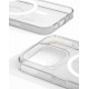 iDeal of Sweden Clear MagSafe Back Case priekš Apple iPhone 16 Pro - Clear - silikona aizmugures apvalks / bampers-vāciņš