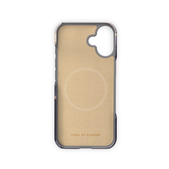 iDeal of Sweden Fashion MagSafe Back Case priekš Apple iPhone 16 Plus - Golden Twilight Marble - plastikāta aizmugures apvalks ar iebūvētu metālisku plāksni / bampers-vāciņš