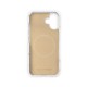 iDeal of Sweden Fashion MagSafe Back Case для Apple iPhone 16 Plus - Carrara Gold - пластиковый чехол-накладка с встроенной металической пластиной / бампер-крышка