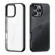 Dux Ducis Aimo Back Case with MagSafe priekš Apple iPhone 16 Pro - Caurspīdīgs / Melns - triecienizturīgs silikona-plastikāta aizmugures apvalks / bampers-vāciņš