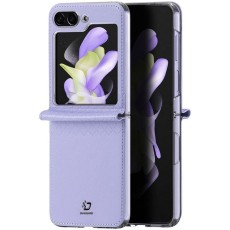 Dux Ducis Bril Case priekš Samsung Galaxy Flip6 5G / Flip7 FE 5G - Violets - mākslīgās ādas aizmugures apvalks / vāciņš