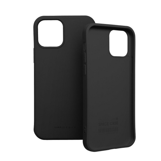 RoarKorea Space Back Case priekš Apple iPhone 16 Pro - Melns - silikona aizmugures apvalks / bampers-vāciņš