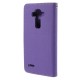 RoarKorea Simply Life Diary LG G4 H815 - Violets - sāniski atverams maciņš ar stendu (ādas maks, grāmatiņa, leather book wallet case cover stand)