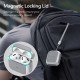 ESR Orbit Halolock MagSafe Case priekš Apple Airpods 4 - Balts - triecieniztrurīgs plastikāta apvalks bezvadu austiņu lādēšanas ierīcei ar auklu