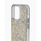 iDeal of Sweden Clear Back Case priekš Apple iPhone 15 Pro - Glam - silikona aizmugures apvalks / bampers-vāciņš