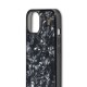 iDeal of Sweden Pearlised Back Case priekš Apple iPhone 15 / 14 / 13 - Black - silikona-plastikāta aizmugures apvalks / bampers-vāciņš