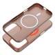 Simply Grip Texture MagSafe Back Case priekš Apple iPhone 13 Pro - Oranžs - plastikāta aizmugures apvalks / bampers-vāciņš