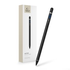 Tech-Protect Active Pen Touch Screen Stylus - Melns - Universāla pildspalva planšetdatoriem / Universāls vadības kociņš