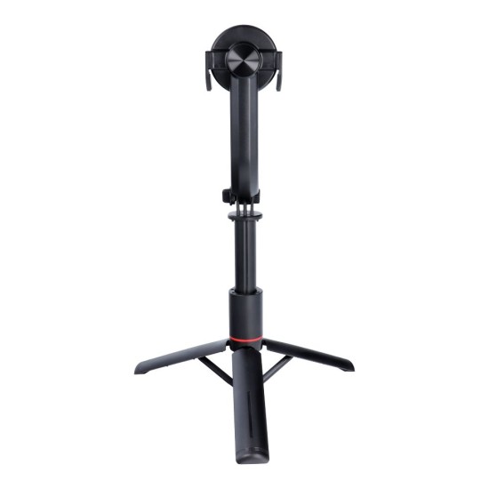 SSTR-C09 Selfie Stick with Wireless Remote Control tripod compatible with MagSafe - Melns - magnētiska selfija nūja ar statīvu