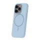 Silicone Thin Mag Case with MagSafe priekš Apple iPhone 16 Plus - Gaiši Zils - silikona aizmugures apvalks / bampers-vāciņš