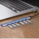 Home Office Hub USB to 7xUSB 2.0 Conventer Adapter - USB adapteris telefoniem vai planšetdatoriem ar USB ieeju / konektoru