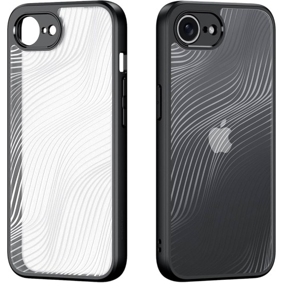 Dux Ducis Aimo Back Case priekš Apple iPhone 16e - Caurspīdīgs - triecienizturīgs silikona-plastikāta aizmugures apvalks / bampers-vāciņš