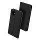 Dux Ducis Skin Pro series priekš Apple iPhone 16e - Melns - sāniski atverams maciņš ar magnētu un stendu (ādas maks, grāmatiņa, leather book wallet case cover stand)