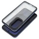 Neo Back Case priekš Apple iPhone 16e - Caurspīdīgs / Zils - silikona-plastikāta aizmugures apvalks / bampers-vāciņš