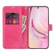 Forcell Mezzo Book Case priekš Samsung Galaxy S24 FE 5G S721 - Sārts / Mandala - sāniski atverams maciņš ar stendu un auklu / grāmatveida maks