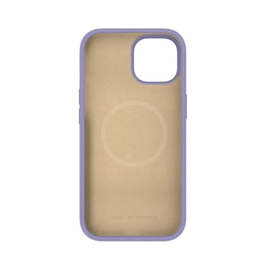 iDeal of Sweden Silicone MagSafe Back Case priekš Apple iPhone 15 - Purple - silikona aizmugures apvalks / bampers-vāciņš
