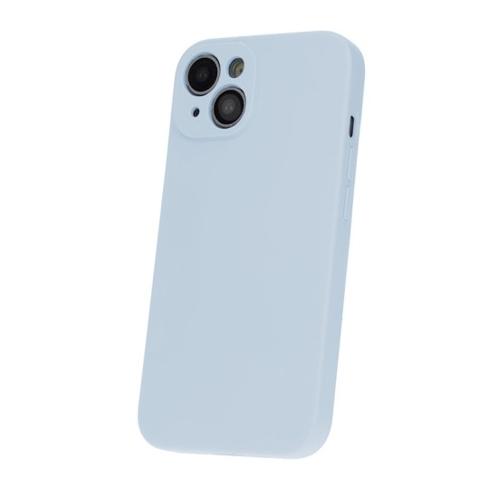 OEM Silicone Back Case (Microfiber Soft Touch) priekš Samsung Galaxy A16 4G A165 / A16 5G A166 - Gaiši Zils - matēts silikona aizmugures apvalks