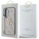Guess 4G Big Metal Logo Collection Back Case GUHCS25M4GMGPI priekš Samsung Galaxy S25 Plus 5G S936 - Rozā - mākslīgās ādas aizmugures apvalks / bampers-vāciņš
