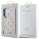 Guess 4G Big Metal Logo Collection Back Case GUHCS25L4GMGPI priekš Samsung Galaxy S25 Ultra 5G S938 - Rozā - mākslīgās ādas aizmugures apvalks / bampers-vāciņš