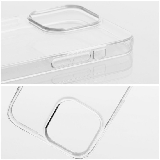 Back Case 2mm (camera protection) priekš Nothing Phone (3a) - Caurspīdīgs - silikona aizmugures apvalks / bampers-vāciņš