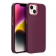 Frame Back Case priekš Apple iPhone 16e - Violets - matēts silikona aizmugures apvalks / bampers-vāciņš