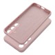 OEM Silicone Back Case (Microfiber Soft Touch) priekš Samsung Galaxy A16 4G A165 / A16 5G A166 - Rozā Smilts - matēts silikona aizmugures apvalks