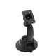 Universal Tablet Car Holder on WIndow (9-19cm) - Melns - Universāls auto loga stiprinājums turētājs planšetēm uz vējstiklu
