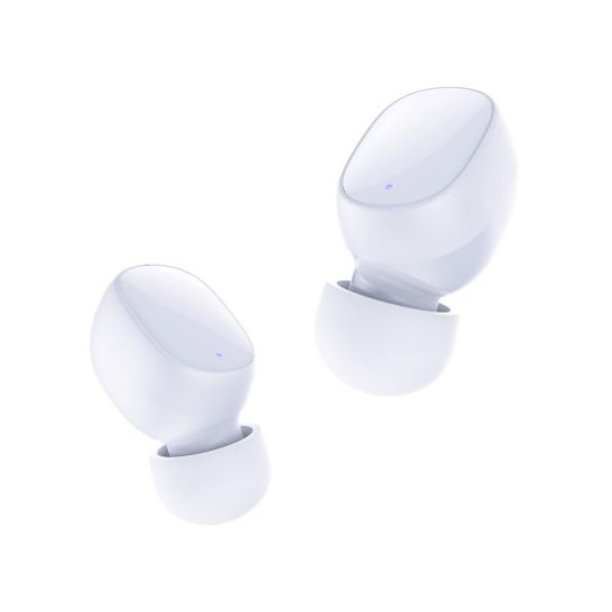 3MK FlowBuds Bluetooth 5.3 Wireless Earphones with Microphone Universālas Bezvadu Austiņas - Baltas