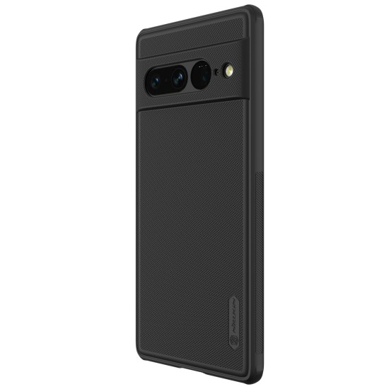 Nillkin Super Frosted Pro Shield Matte PC Mobile Cover priekš Xiaomi Poco F7 Pro - Melns - plastikas aizmugures apvalks / bampers-vāciņš