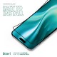 Etteri 5D Tempered Glass screen protector priekš Apple iPhone 15 Pro - Melns - Ekrāna Aizsargstikls / Bruņota Stikla Aizsargplēve