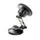 Forcell F-Grip IronSecure Magnetic Phone Holder with MagSafe for Dashboard / Windshield - Melns - Universāls stiprinājums uz automašīnas paneļa vai loga
