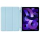 Tech-Protect SC Pen Book Case priekš Apple iPad Pro 11 (2018) / Air 4 (2020) / Air 5 (2022) / Air 11 (2024 / 2025) - Gaiši Zils - sāniski atverams maciņš ar stendu
