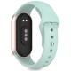 Tech-Protect Iconband Pure priekš Xiaomi Mi Smart Band 8 / 9 / 10 - Tirkīzs - silikona siksniņa viedpulksteņiem