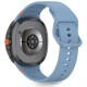 Tech-Protect Silicone Strap priekš Samsung Galaxy Watch 8 (40 / 44mm) / Classic (46mm) - Gaiši Zils - silikona siksniņas (jostas) priekš pulksteņiem