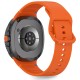 Tech-Protect Silicone Strap priekš Samsung Galaxy Watch 8 (40 / 44mm) / Classic (46mm) - Oranžš - silikona siksniņas (jostas) priekš pulksteņiem